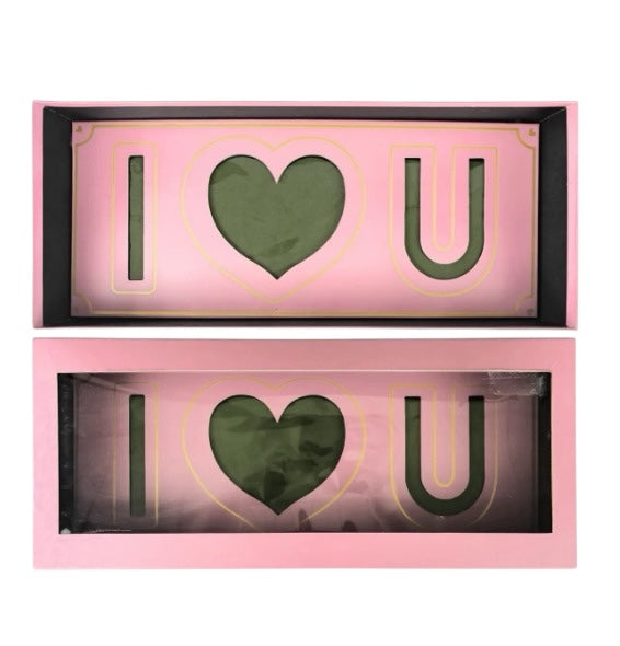 I Love You Box - Floral Props and Design 