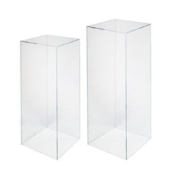 CLEAR ACRYLIC PEDESTAL