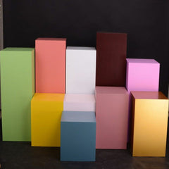 COLORED ACRYLIC PEDESTAL _ 3/16