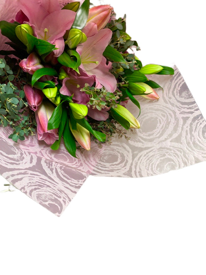 WATERPROOF BOUQUET WRAP/SWIRL - Floral Props and Design 