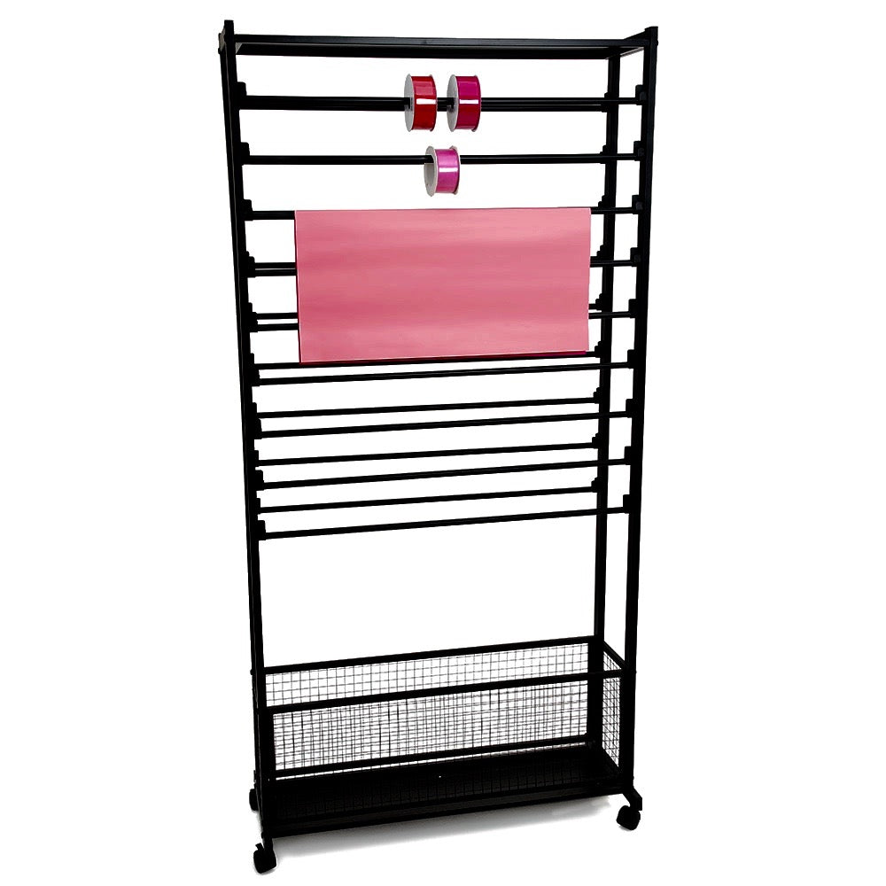 Florist Ribbon Rack FLORAL WARPS AND RIBBON ORGANIZER / RACK | Floral Props and Design