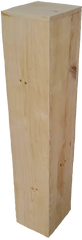 WOOD PEDESTALS -PINE - Floral Props and Design 