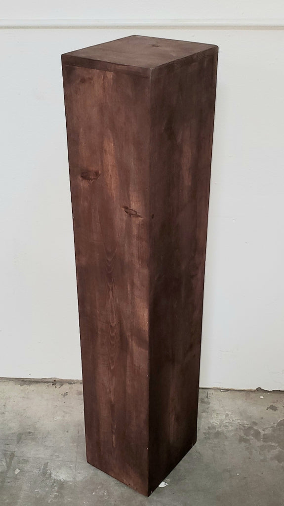 WOOD PEDESTALS - PINE   