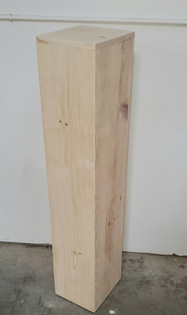 WOOD PEDESTALS - PINE   