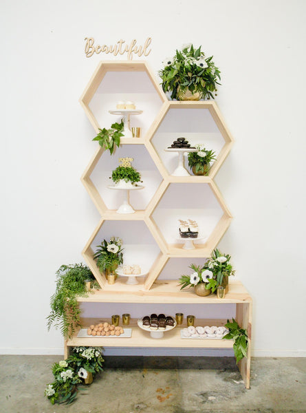 Lot De 6 Carreaux Hexagonaux Bleus Et Verts (20 X 20 Cm) - Autocollants