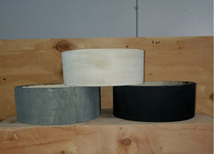 WOOD PLANTERS - ROUND - BIRCH